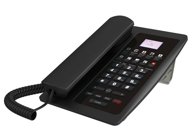 escene ws118 nero telefono IP wifi per hotel escene ws118 nero per hotel camere
